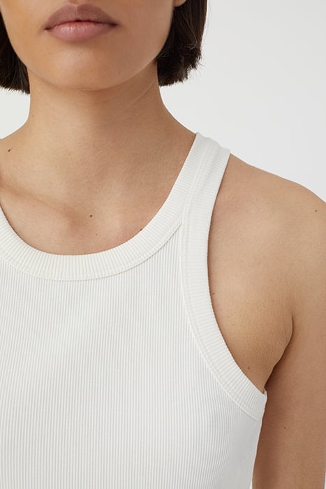 CROPPED TANK TOP T-SHIRTS ECRU 5