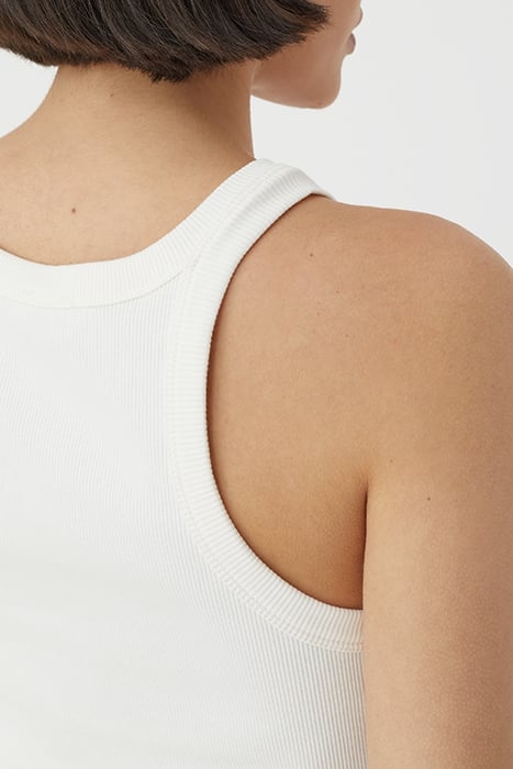 CROPPED TANK TOP T-SHIRTS ECRU 6