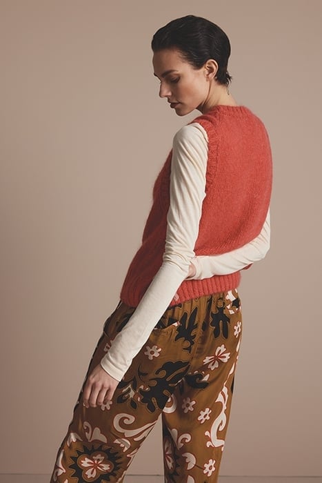 SPENCER MOHAIR BLEND KNIT ROUGE 2