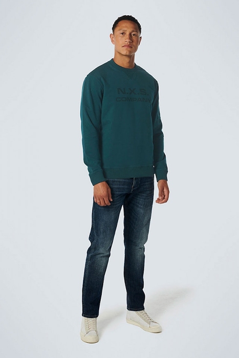 SWEATER CREWNECK CHEST ARTWORK OCEAN 3