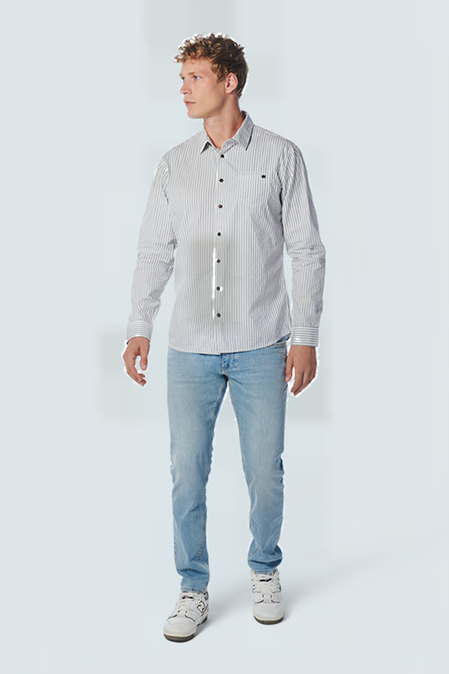 SHIRT STRIPES WHITE 3