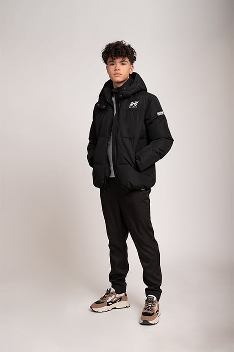 LUC PUFFER JACKET BLACK 1