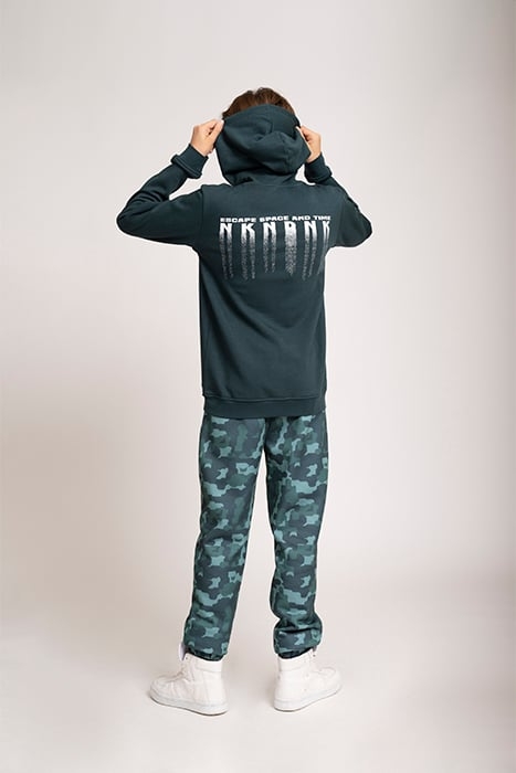 ESCAPE TIME HOODIE EMERALD 2