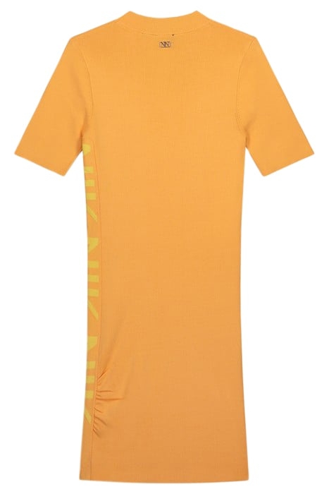 TIFFANY SS DRESS APRICOT 3