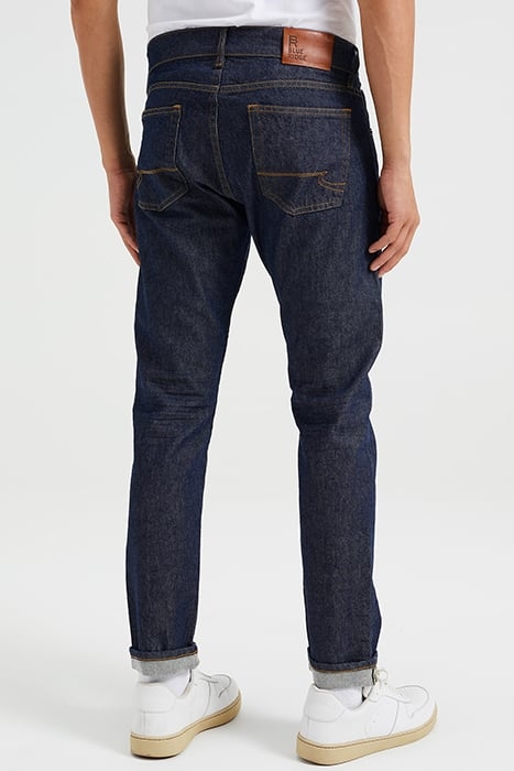 5POCKET MID WAIST DARK BLUE 2