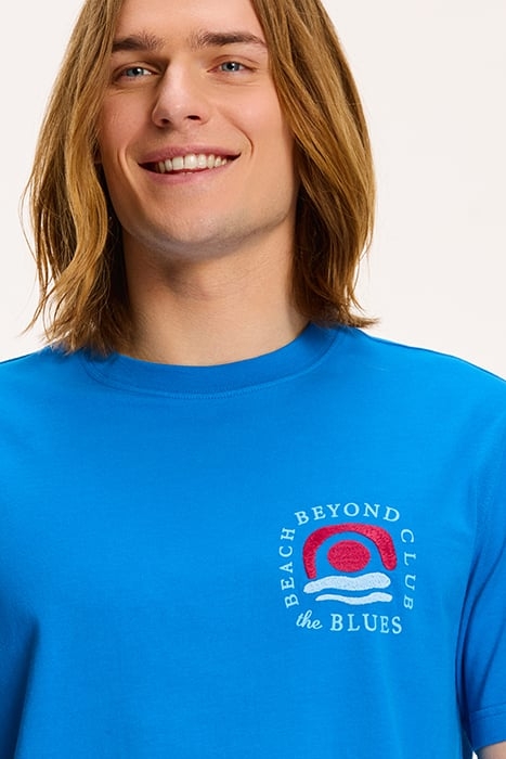 MEN BEYOND THE BLUES T-SHIRT SKYDIVE BLUE 7