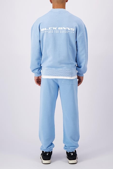 NATION SWEATER BLUE 4