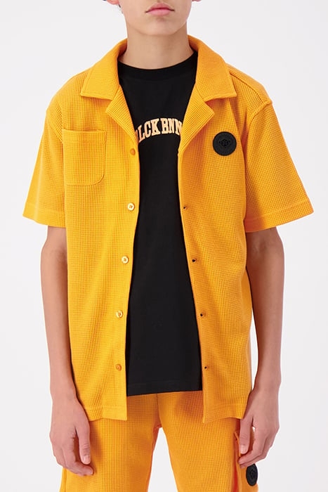 JR. WAFFLE SHIRT ORANGE 1