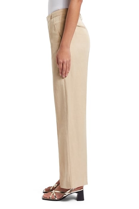 EDIE - HIGH RISE WIDE LEG TROUSERS MOCCA 5