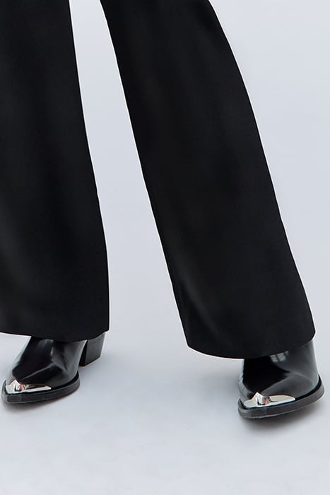 BLACK DANDY FLOWING TROUSERS 4