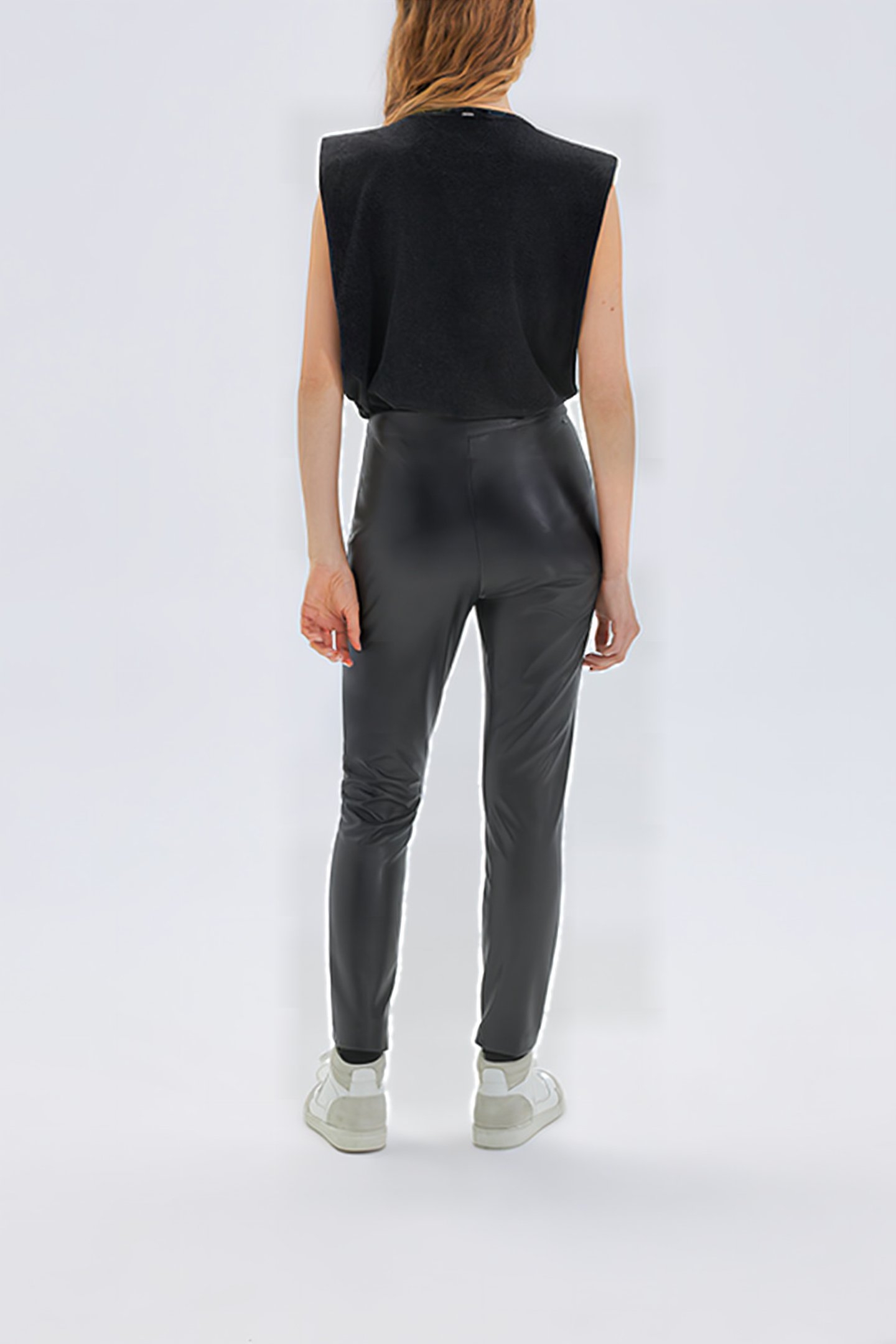 BLACK ROCK SKINNY TROUSERS, VISIBLE PRESS STUDS 3