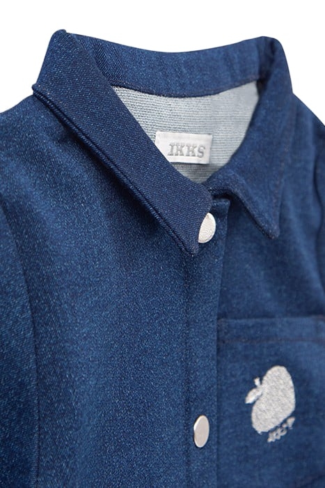 BABY GIRLS’ NAVY MIXED FABRIC TUTU DRESS 5