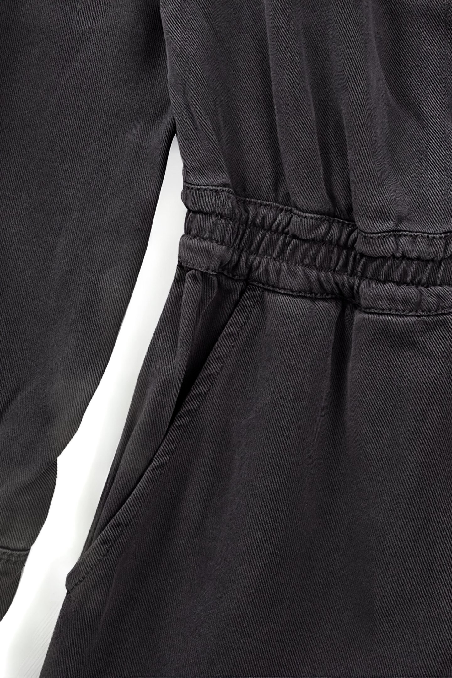 GIRLS’ GREY LYOCELL® ZIPPED JUMPSUIT 7