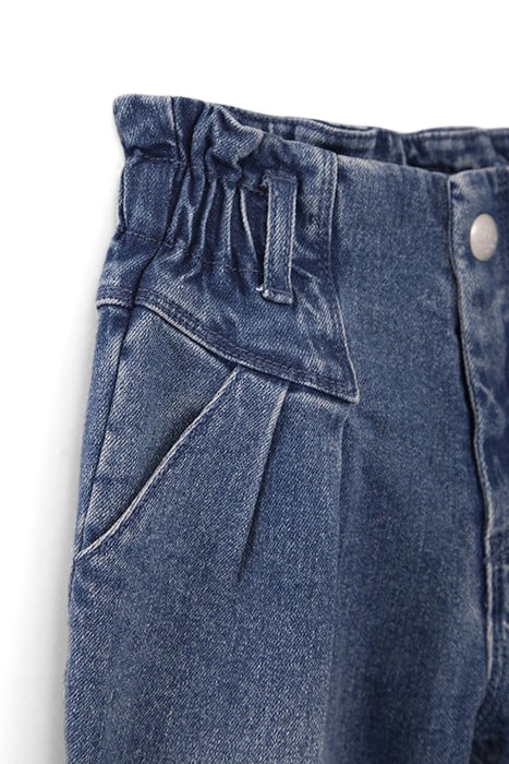 GIRLS’ BLUE WATERLESS BALLOON JEANS 5