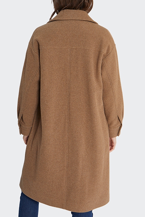 FAWN OVERSHIRT-STYLE LONG COAT 2