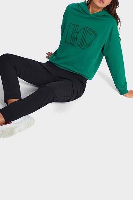 BLACK FLOWING COMBAT-STYLE TROUSERS 5