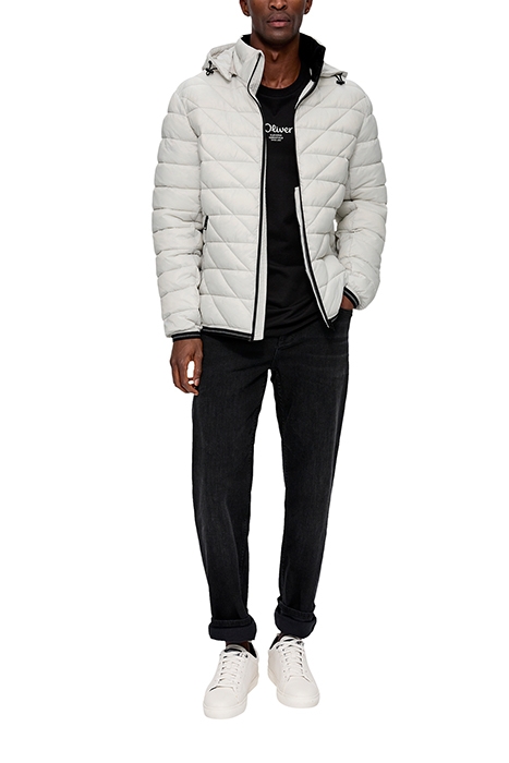 S.OLIVER JACKETS OUTDOOR GREY/BLACK 3