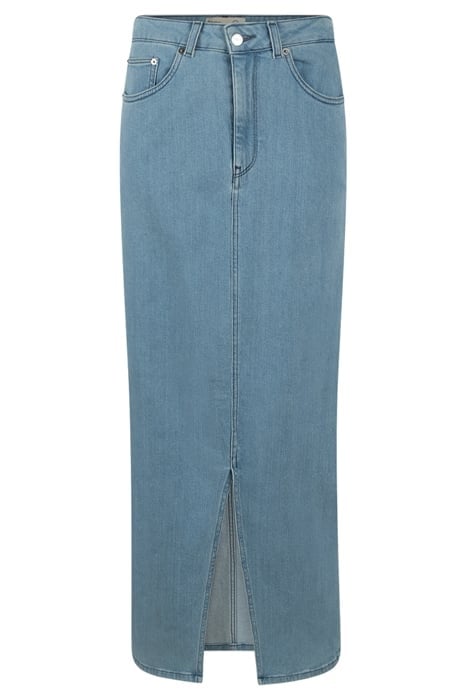 ELA DENIM SKIRT - STONE WASHED 1