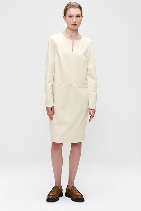 CAROL PUNTO SHIFT DRESS BUTTERMILK 1
