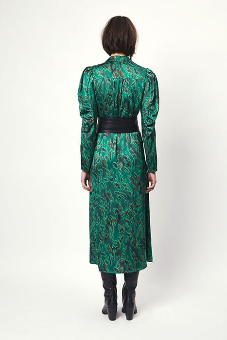 MOON PRINTED SHIRT DRESS MULTICOLOUR 2