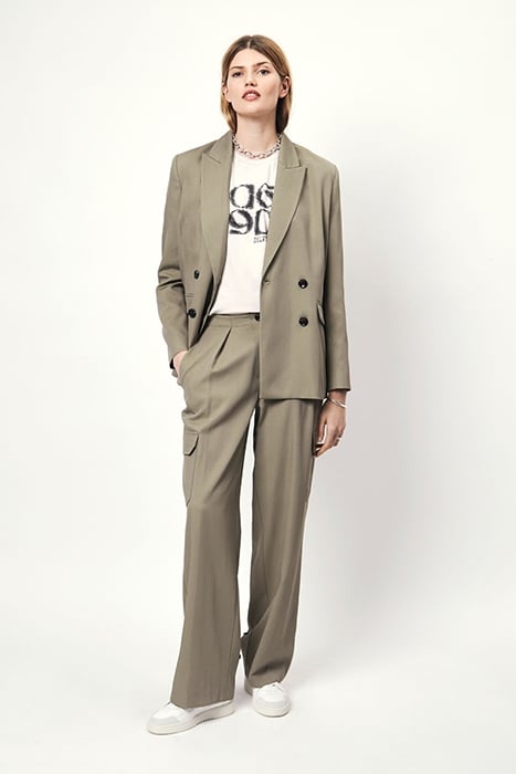 HARLOW CARGO PANTS FADED KHAKI 1