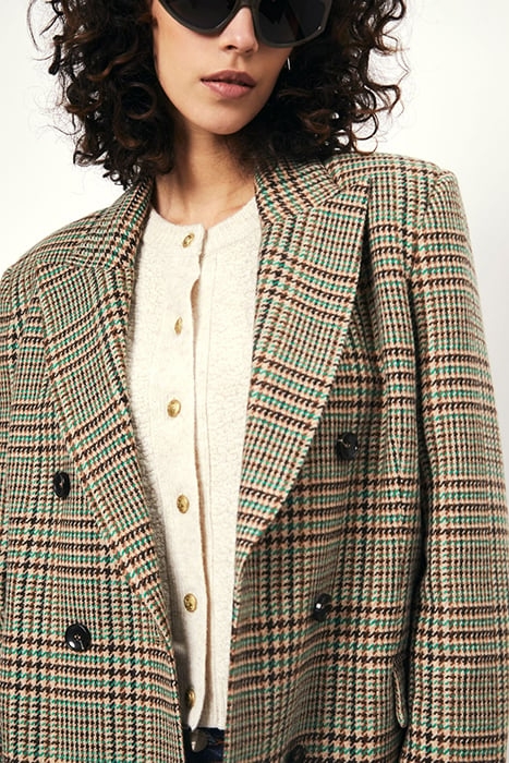 VELLUM CHECK BLAZER MULTICOLOUR 4