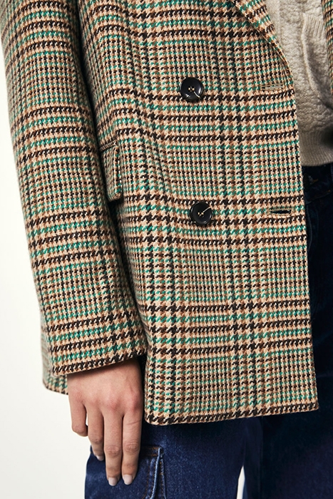 VELLUM CHECK BLAZER MULTICOLOUR 5