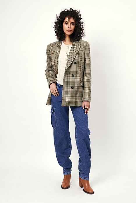 VELLUM CHECK BLAZER MULTICOLOUR 1