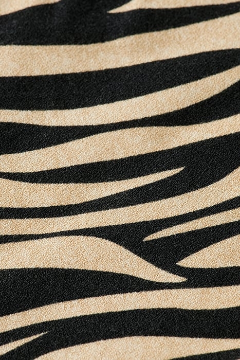 HIGH RISE WRAP MIDI SKIRT TIGER 3