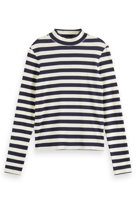 ALL OVER PRINTED LONG SLEEVED T-SHIRT BRETON STRIPE 4