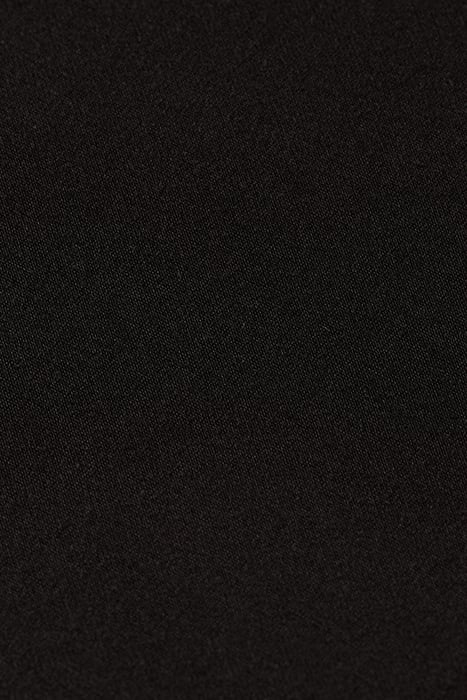 TUCK DETAIL JERSEY DRESS EVENING BLACK 8