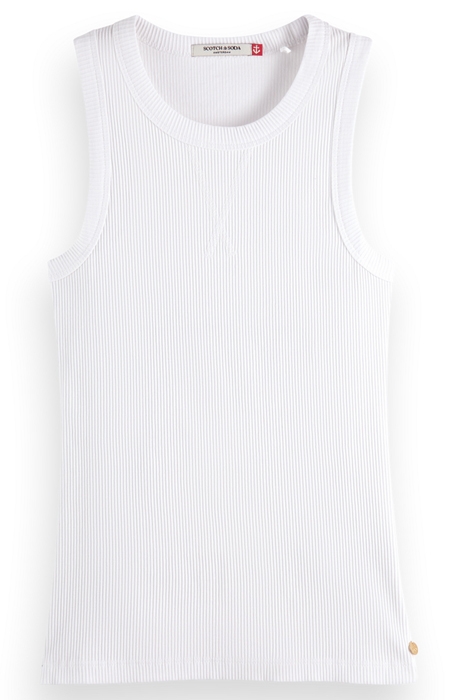 RACER TANK WHITE 4