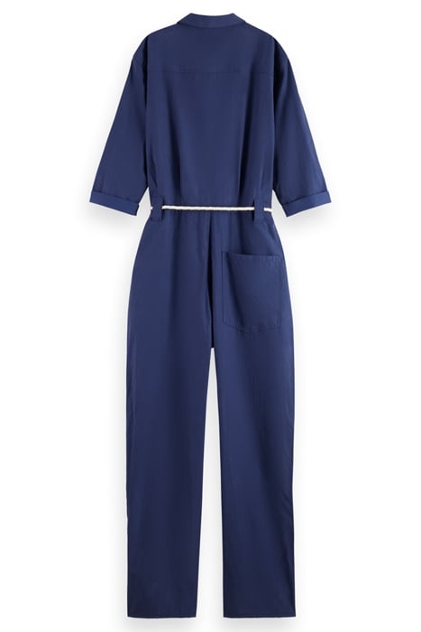 ALL IN ONE WITH CONTRAST STITCHING NAVY BLUE 4