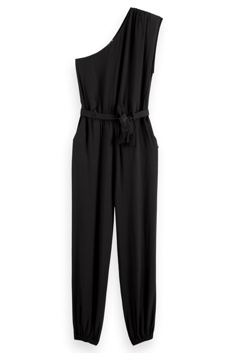 ASYMMETRIC ALL IN ONE EVENING BLACK 2