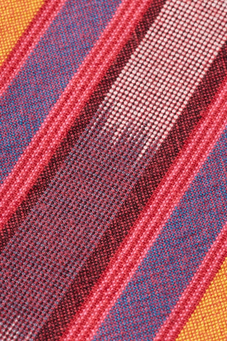 SPACE DYE STRIPE SHIRT PINK IKAT 3