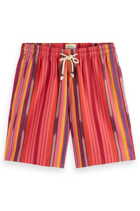 SEASONAL- STRIPED COTTON-OXFOR PINK IKAT 4