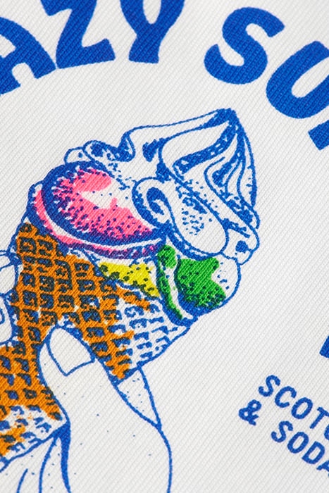 FRONT BACK ARTWORK T-SHIRT WHITE 8