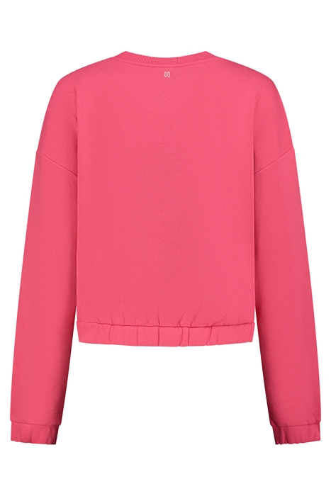 SUNDAY SWEATER HOT PINK 2