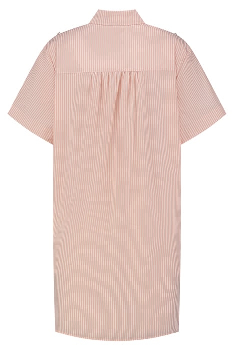 SUS SHIRT DRESS OFF WHITE/ORANGE STRIPE 2