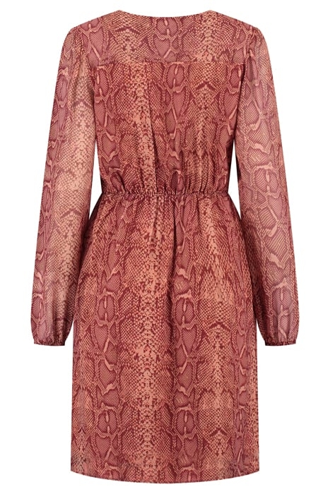 SIENNA SHORT DRESS ROSEWOOD 2