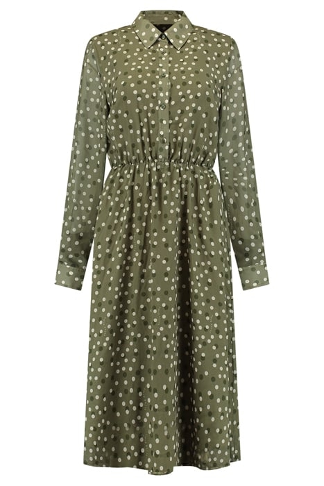 SKY DRESS OLIVE GREEN 1