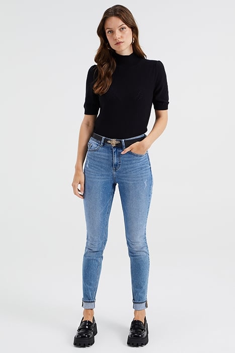 5-POCKET HIGH RISE BLUE 3