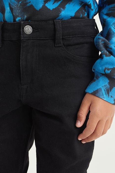 5-POCKET MID WAIST BLACK 5