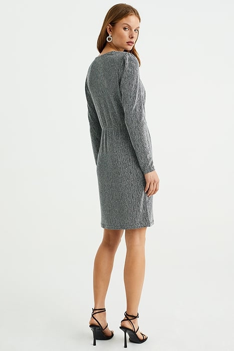 DRESS MID LENGTH SILVER 2