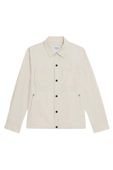 SHIRT JACKET ECRU 2