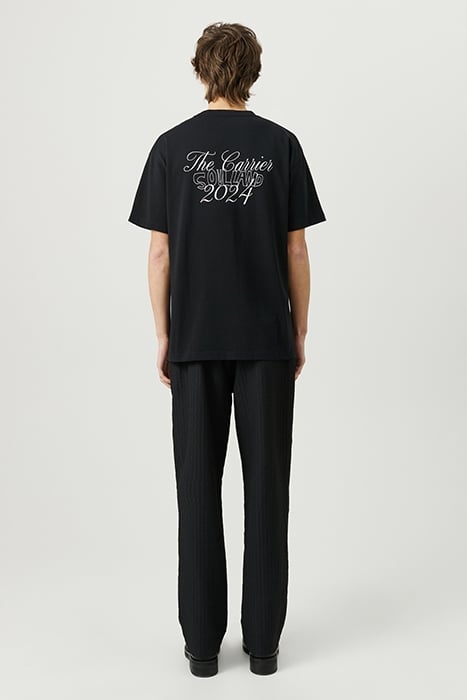 KAI PEACOCK T-SHIRT BLACK 2