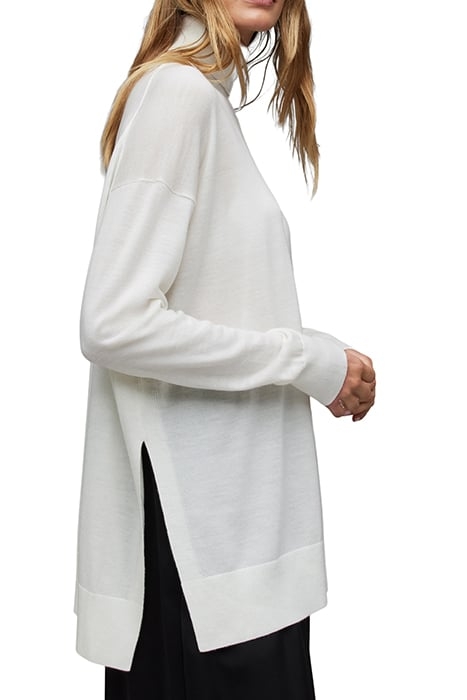 GALA MERINO JUMPER CHALK WHITE 6