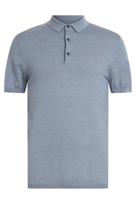 MODE MERINO SS POLO DUSTY BLUE 3