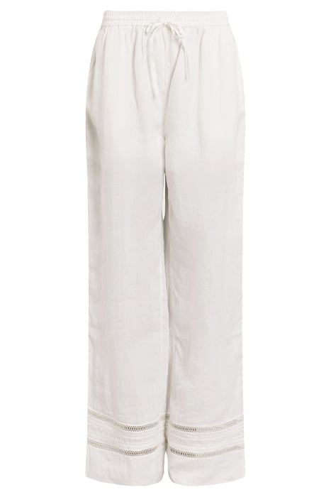 JADE LINEN TROUSER ECRU WHITE 4