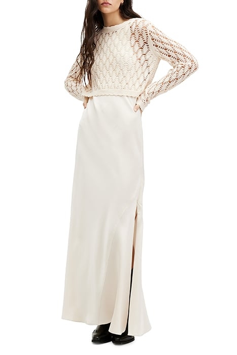 ERIN DRESS CREAM WHITE 2